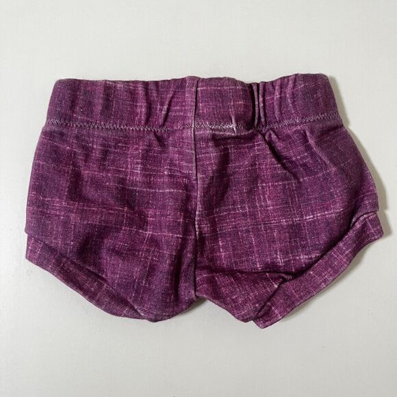 Babysprouts & Co 3-Pc Hoodie Pants Shorties Set Purple Girls Size 3-6 Months - Picture 11 of 11
